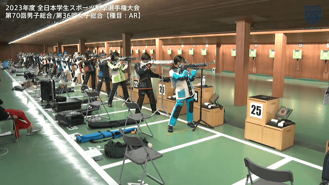 全日本学生スポーツ射撃選手権大会 AR女子(4)【フルマッチ】