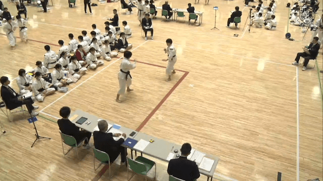 少林寺拳法全日本学生大会 1コート 予選2ラウンド 女子二段以上【フルマッチ】