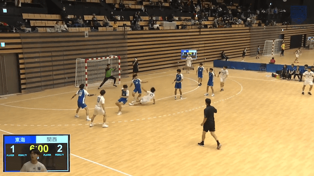 全日本学生ハンドボール選手権大会 男子1回戦 東海大学vs関西大学【フルマッチ】