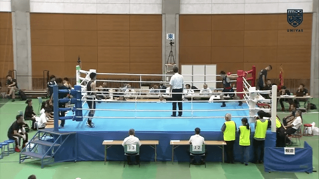 全日本大学ボクシング王座決定戦 LW級1 由良 謙神 vs 森島 広輝【フルマッチ】