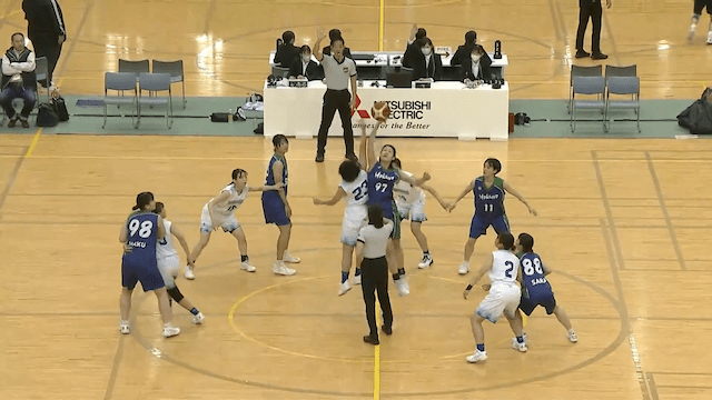 全日本大学バスケットボール選手権大会 女子Dブロック 東北学院大学 vs 北洋大学【フルマッチ】