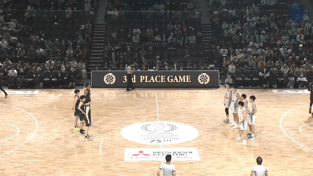全日本大学バスケットボール選手権大会 男子3位決定戦【フルマッチ】