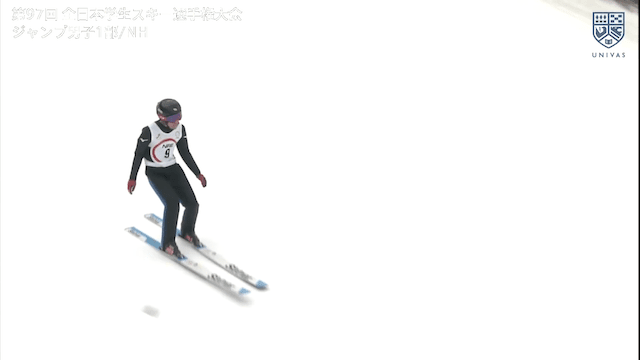 全日本学生スキー選手権大会 ジャンプ 男子1部NH2本目【フルマッチ】