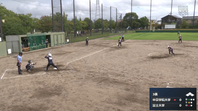 全日本大学女子ソフトボール選手権大会 B球場 1回戦