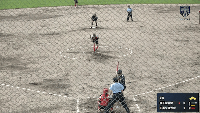 全日本大学女子ソフトボール選手権大会 C球場 1回戦